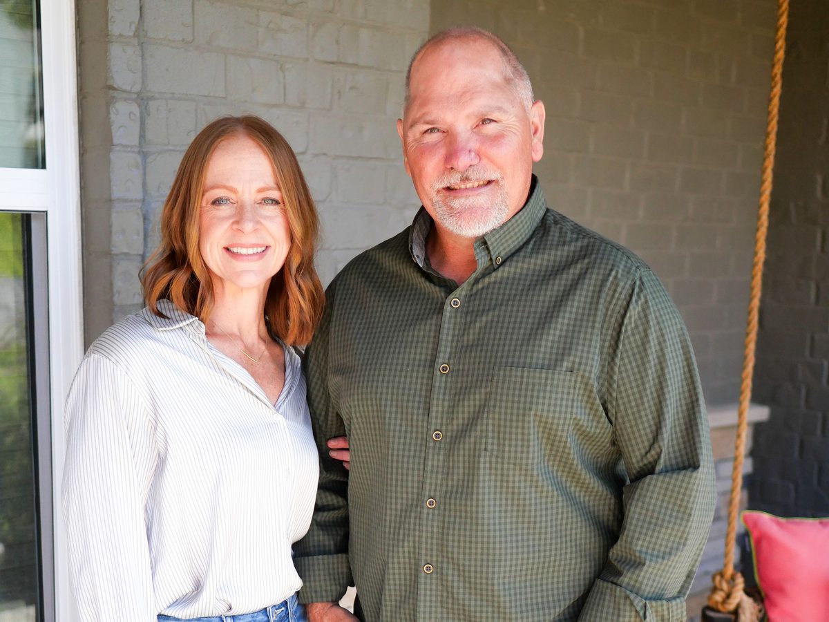 Shannon and Brett Devine, the owners of B. Devine Exterior and Events