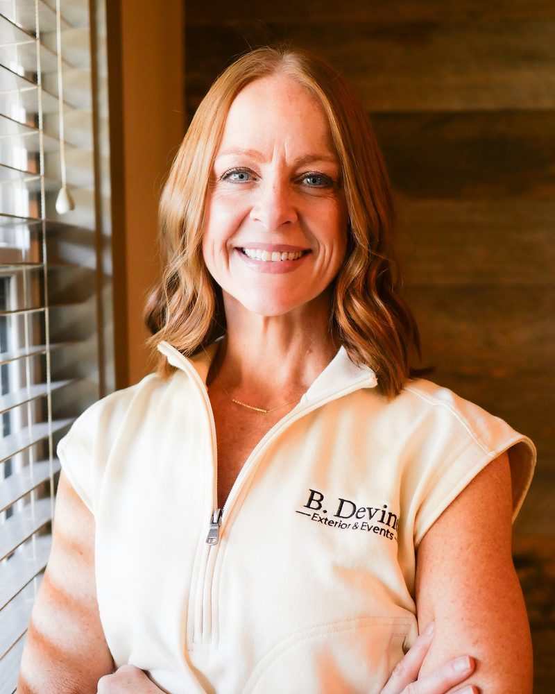 Shannon Devine, client relations and marketing director at B. Devine Exterior and Events